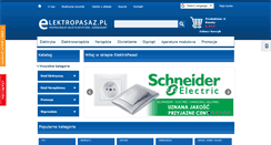 Desktop Screenshot of elektropasaz.pl